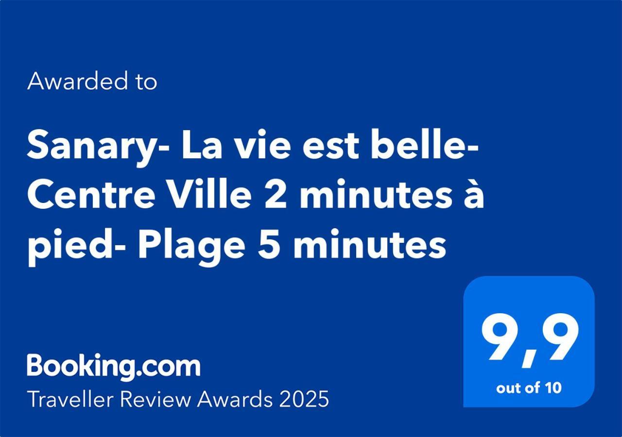 Sanary- La Vie Est Belle- Centre Ville 2 Minutes A Pied- Plage 5 Minutes Bagian luar foto