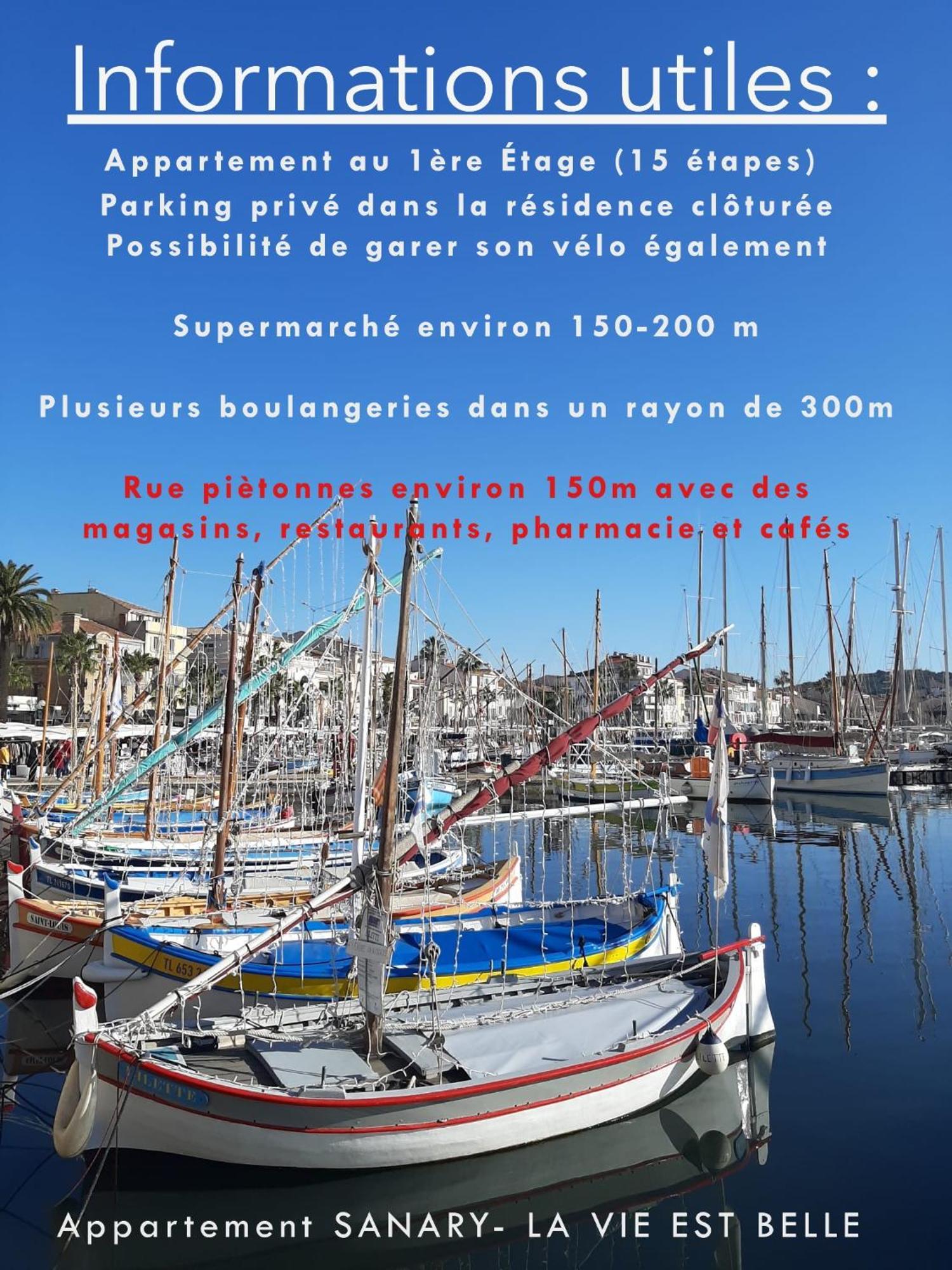 Sanary- La Vie Est Belle- Centre Ville 2 Minutes A Pied- Plage 5 Minutes Bagian luar foto